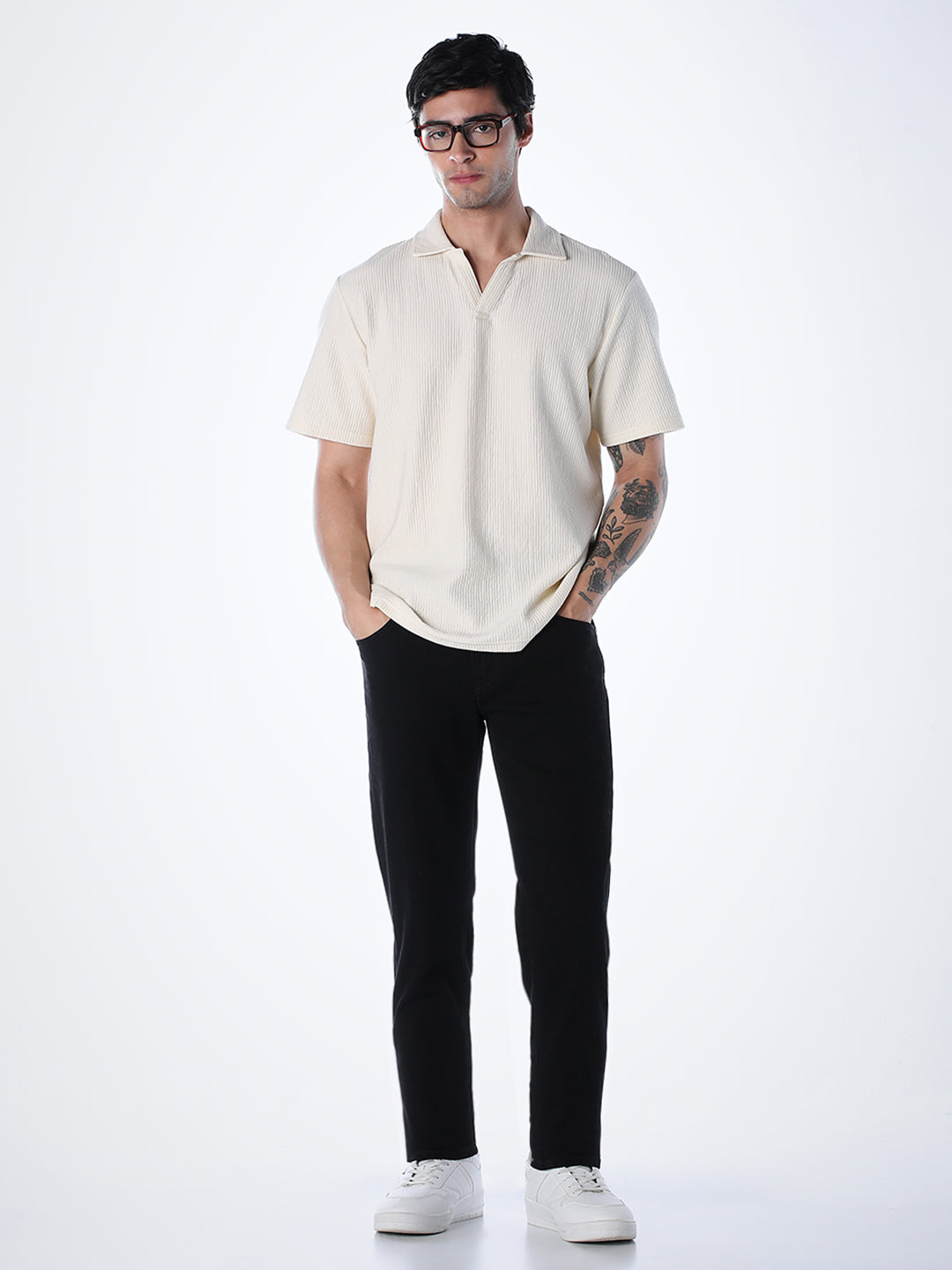 5 Pocket Cropped Tim Slim Fit Jeans