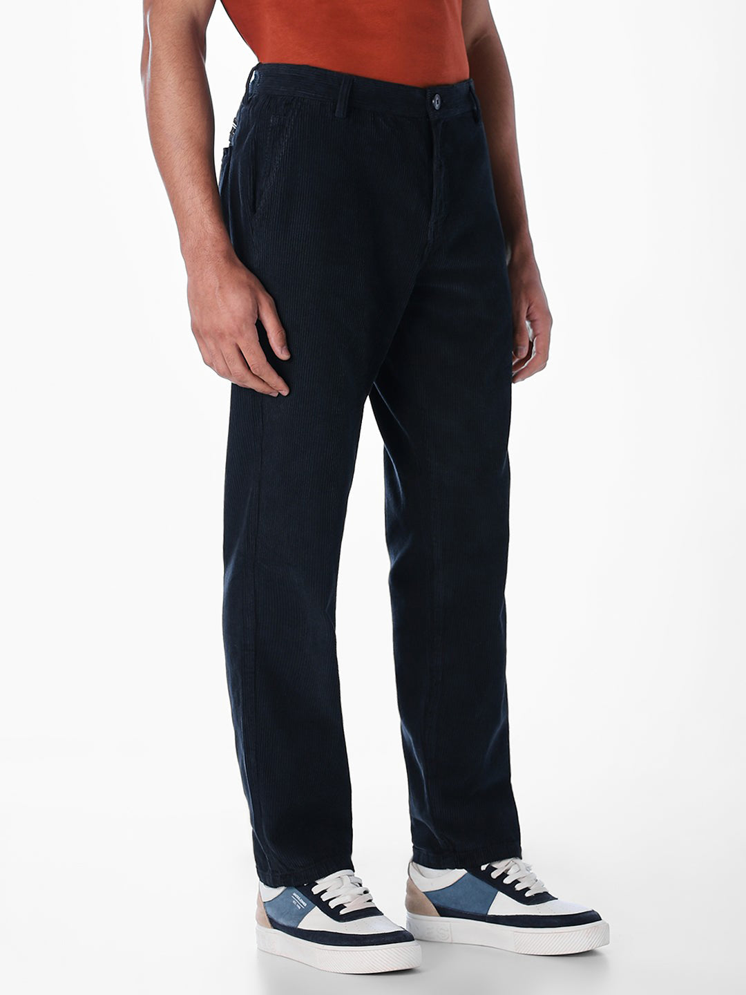4 Pocket Cotton Corduroy Pants