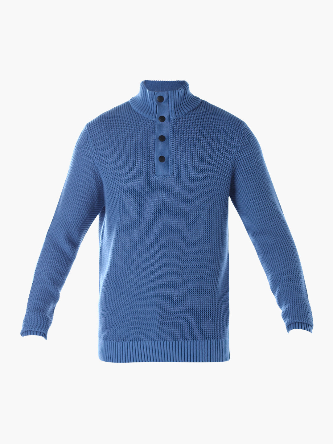 High Neck Knitted Pullover