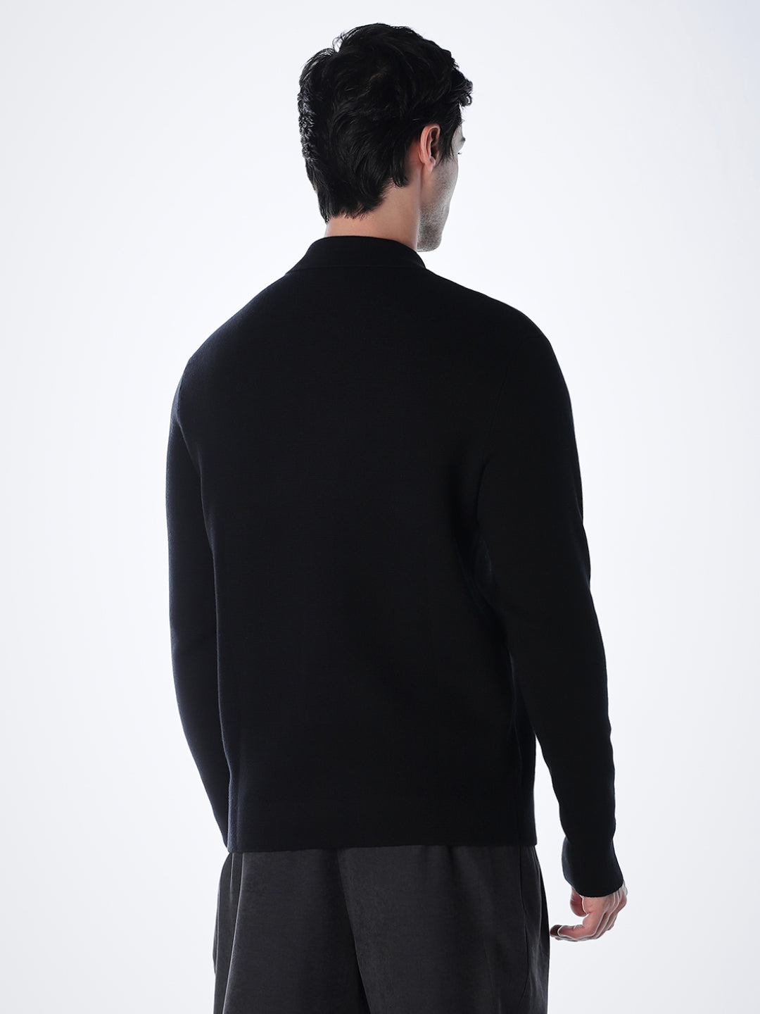 Regular Fit Front Open Cardigan