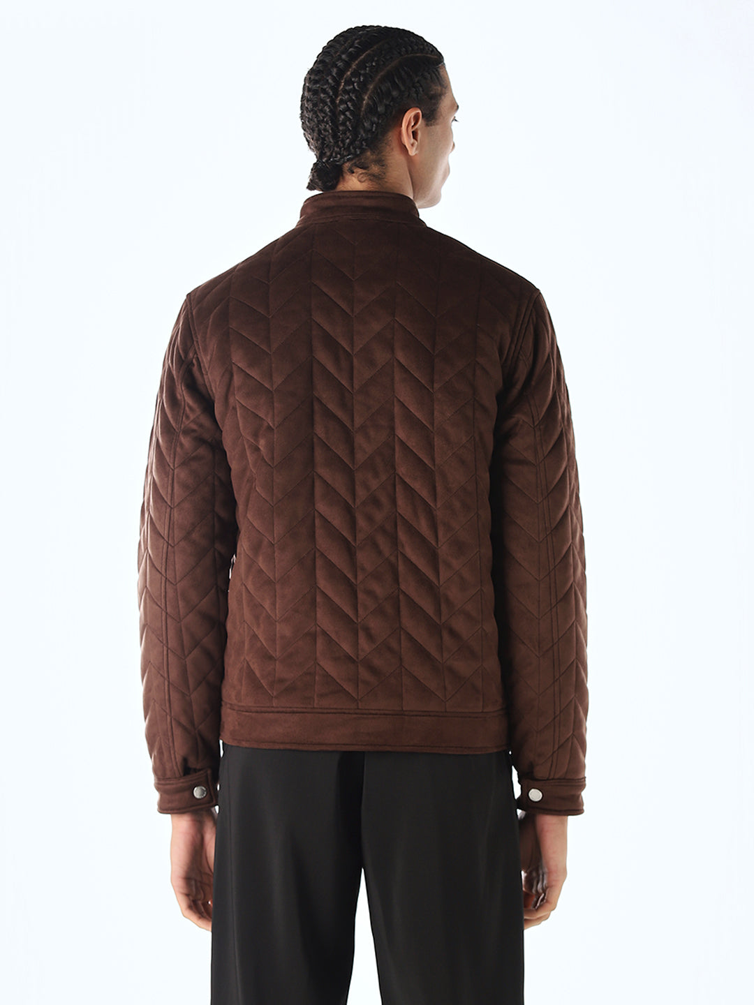 Premium Suede  Zip-Up Jacket