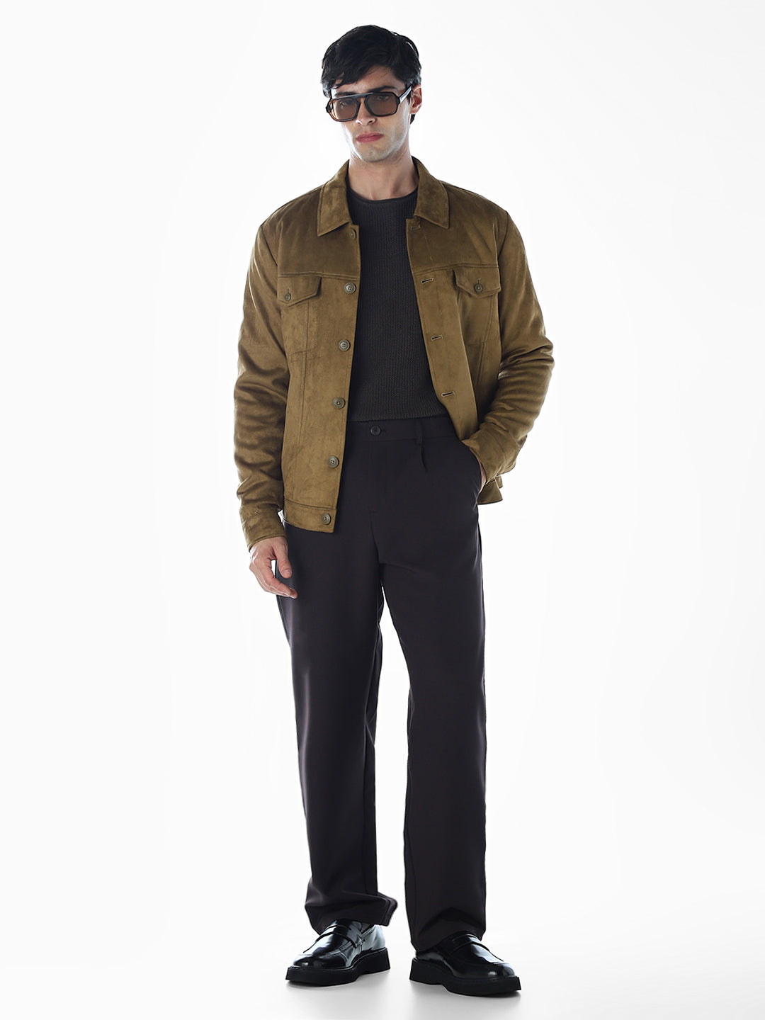 Brown Royce Casual Jacket