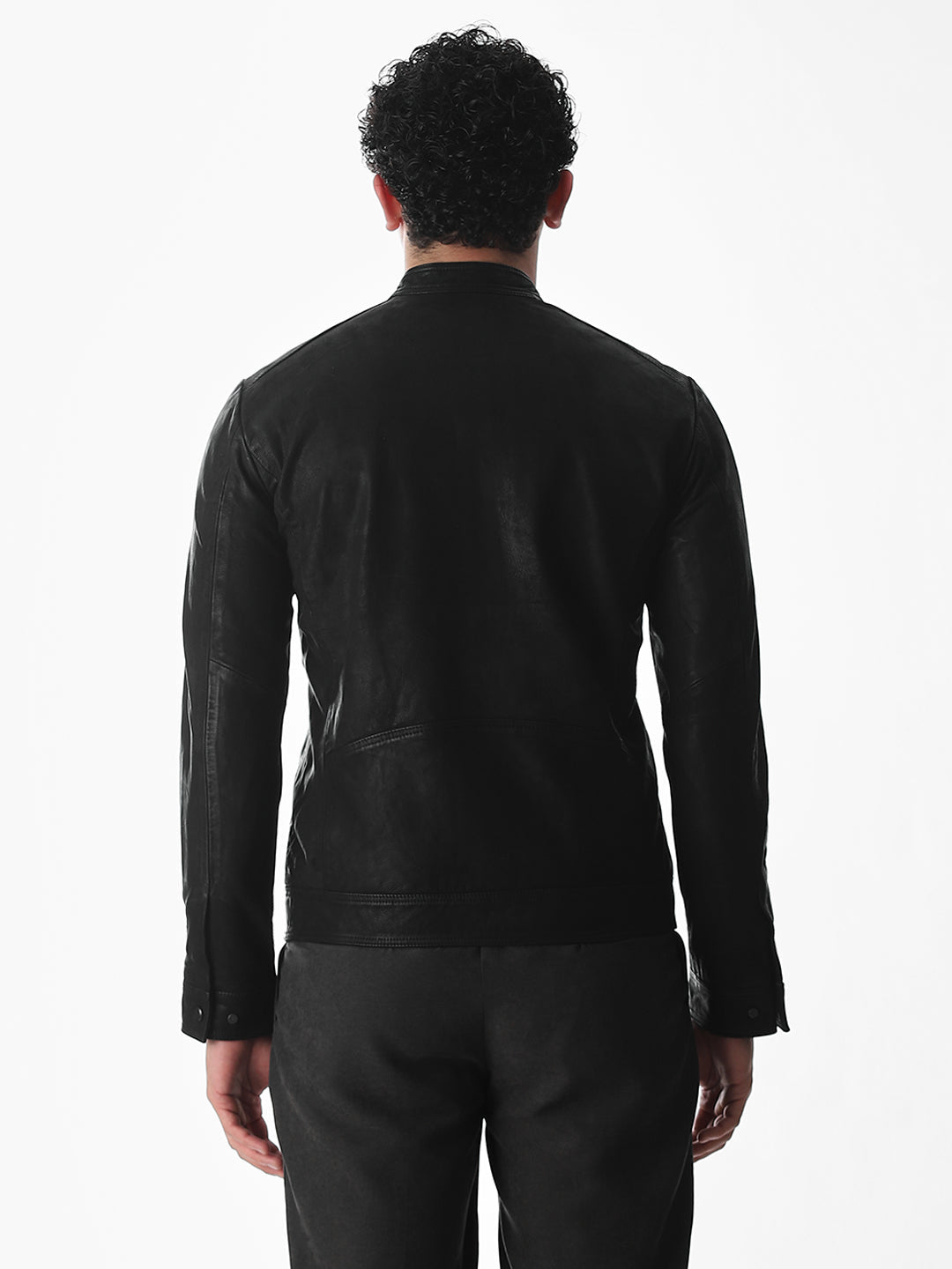 Classic Black Leather Jacket