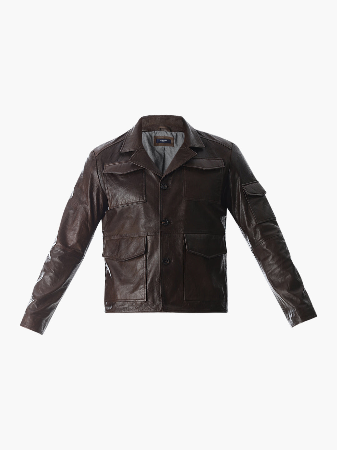 Dark Brown Douglas Leather Jacket