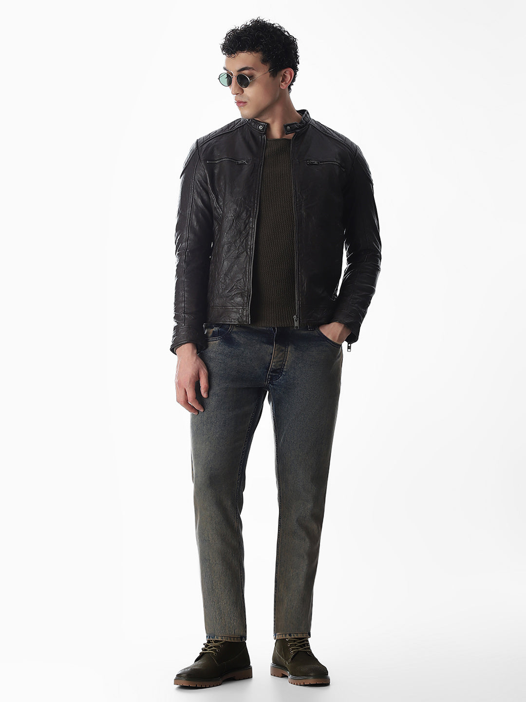 Dark Brown Premium Leather Jacket