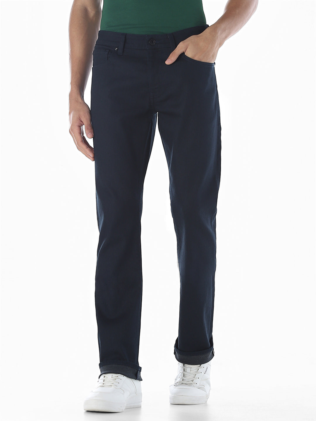 Dark Blue Selvedge Regular Fit Jeans