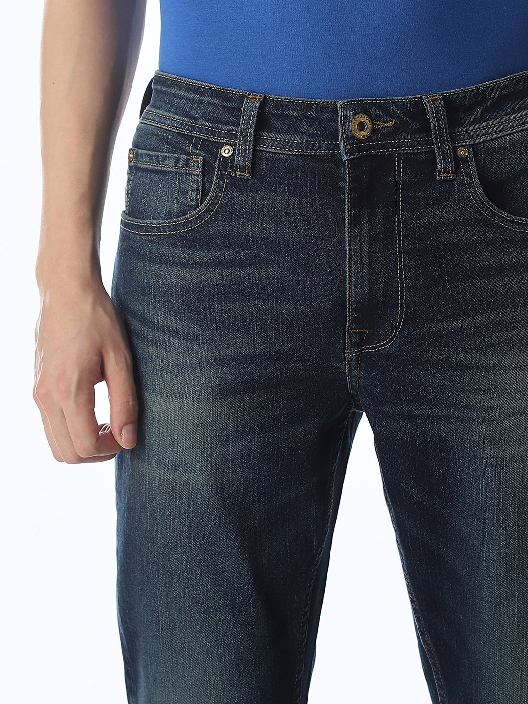 Light Wash Clark Regular Fit Jeans