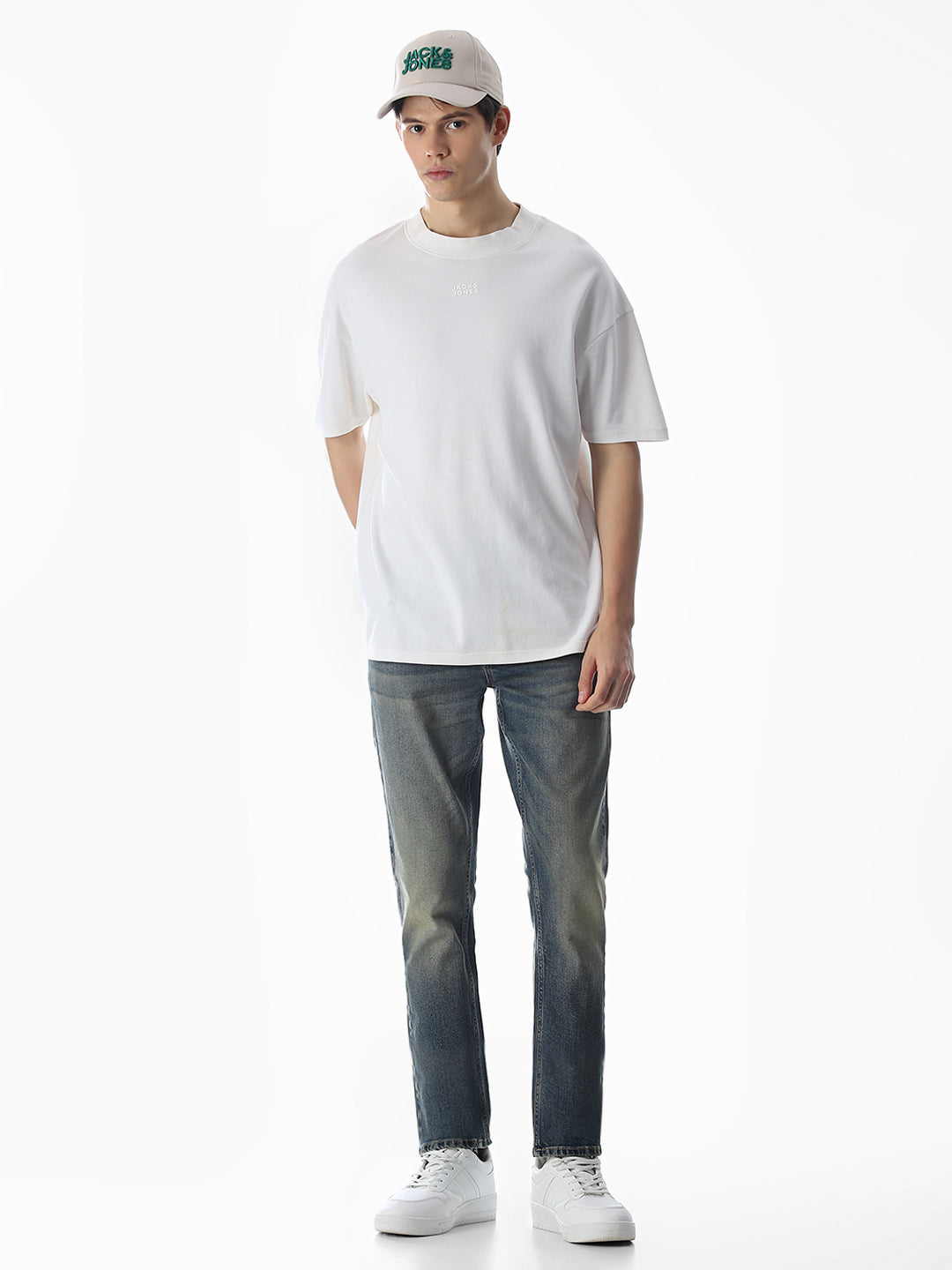 Washed Low Rise Glenn Slim Jeans