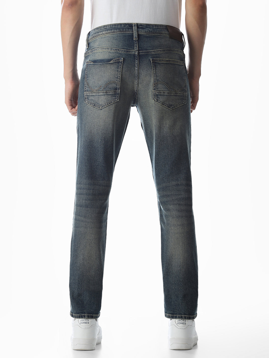 Washed Low Rise Glenn Slim Jeans