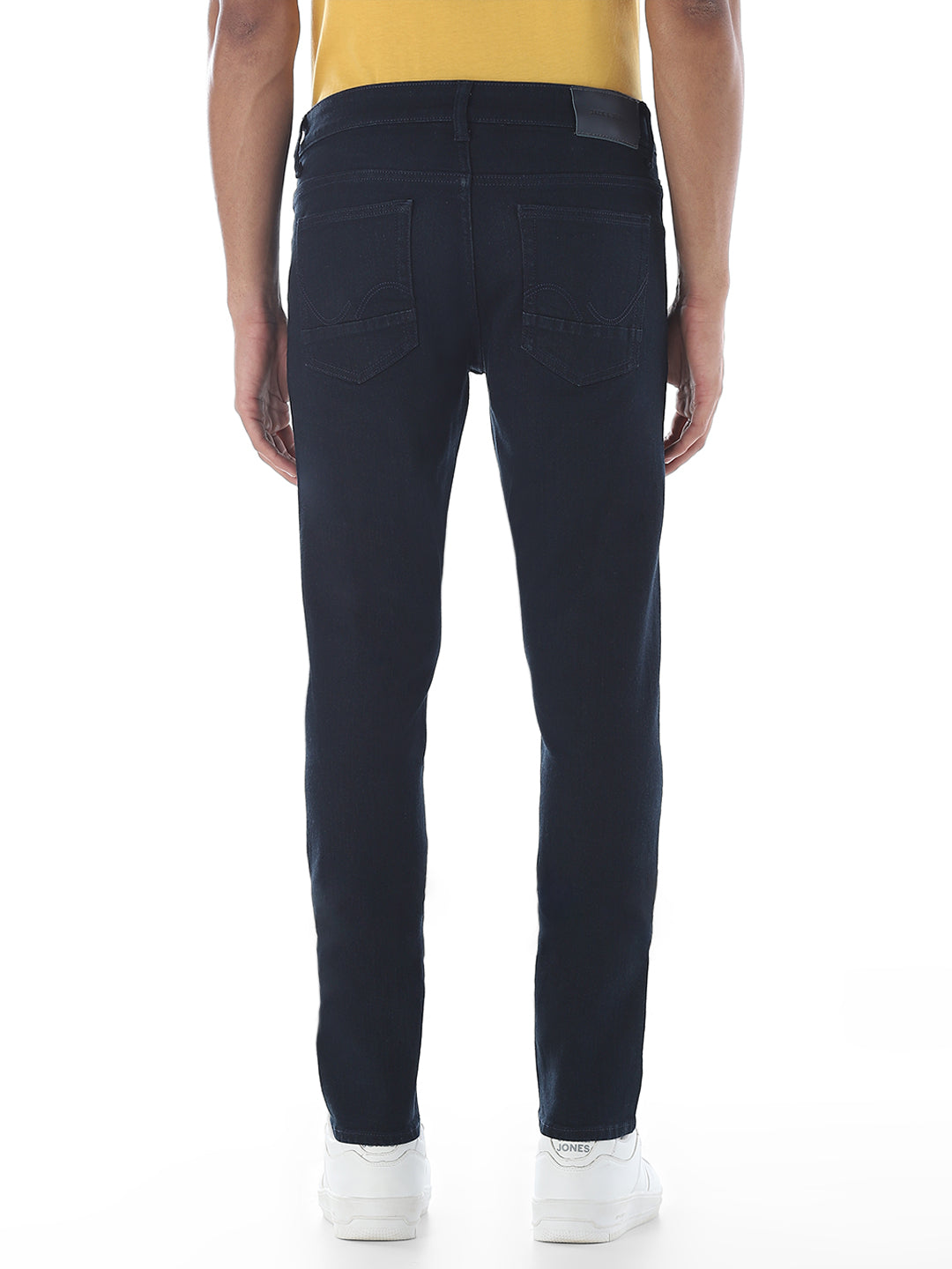 Dark Blue Selvedge Slim Fit Jeans