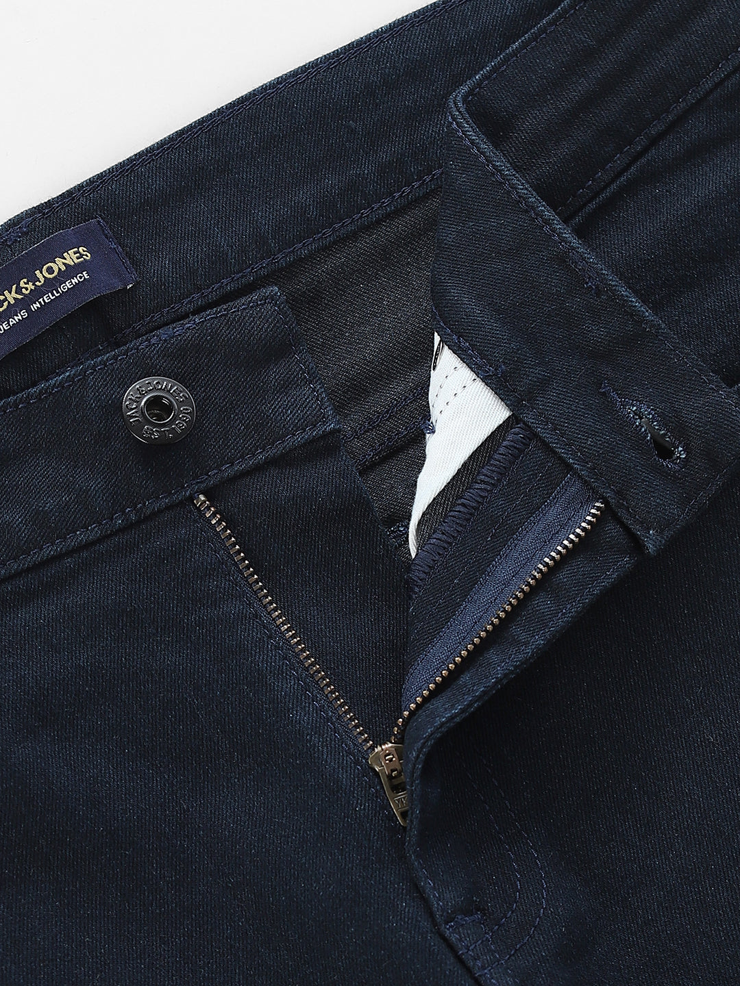 Dark Blue Selvedge Slim Fit Jeans