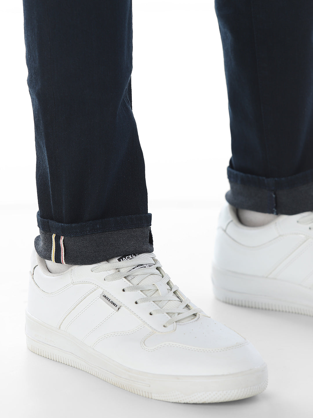 Dark Blue Selvedge Slim Fit Jeans