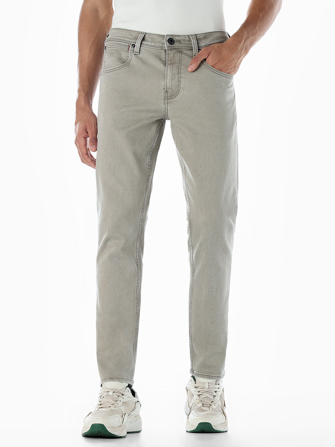 Glenn Grey Slim Fit Jeans - 28/30