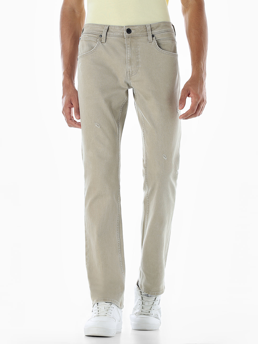 Clark Regular Fit Jeans - Brown - 28/30