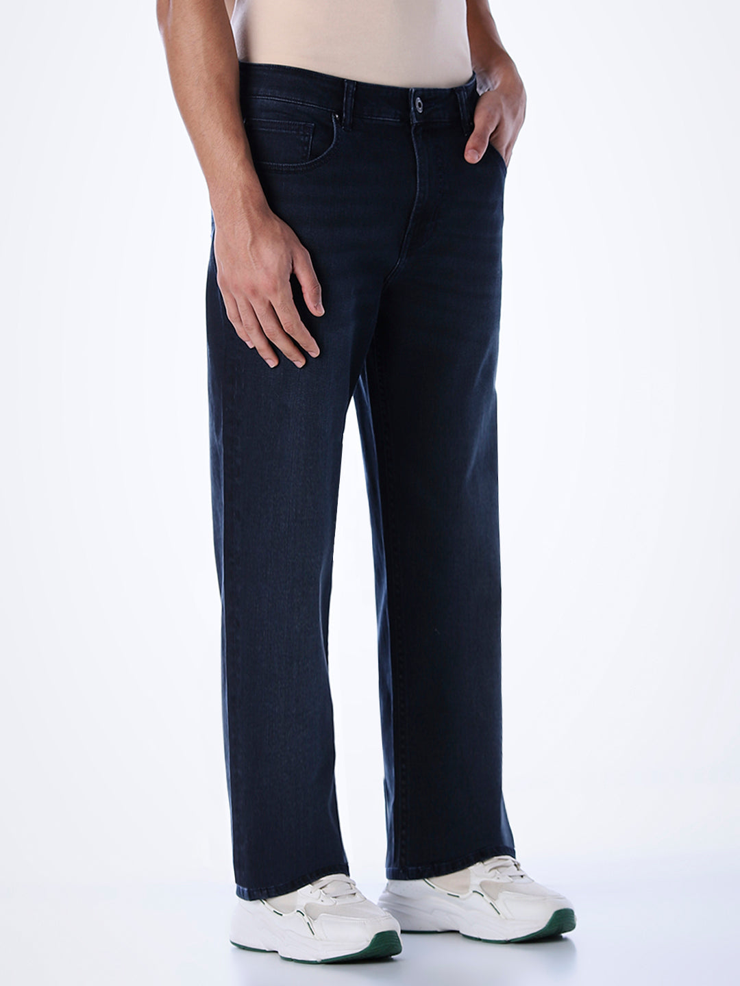 Dark Blue Cliff Bootcut Jeans