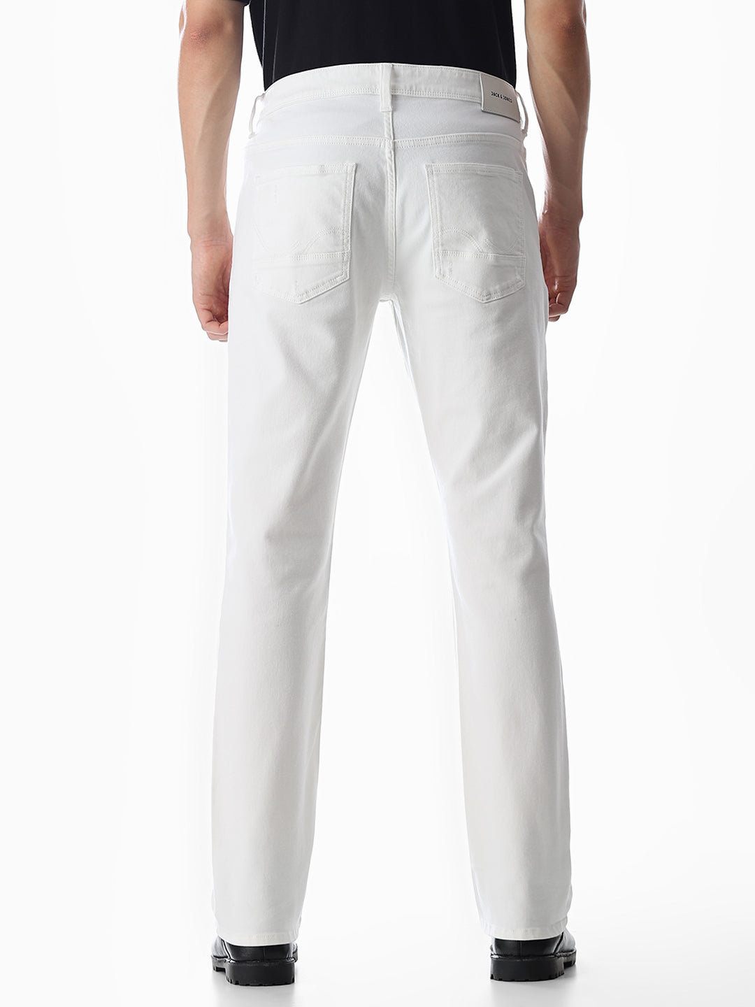 Heavily Distressed Clark Regular Fit Jeans