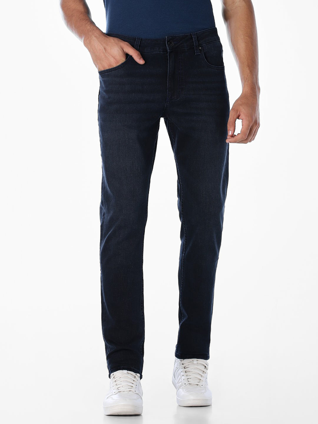 5 Pocket Brak Slim Fit Jeans
