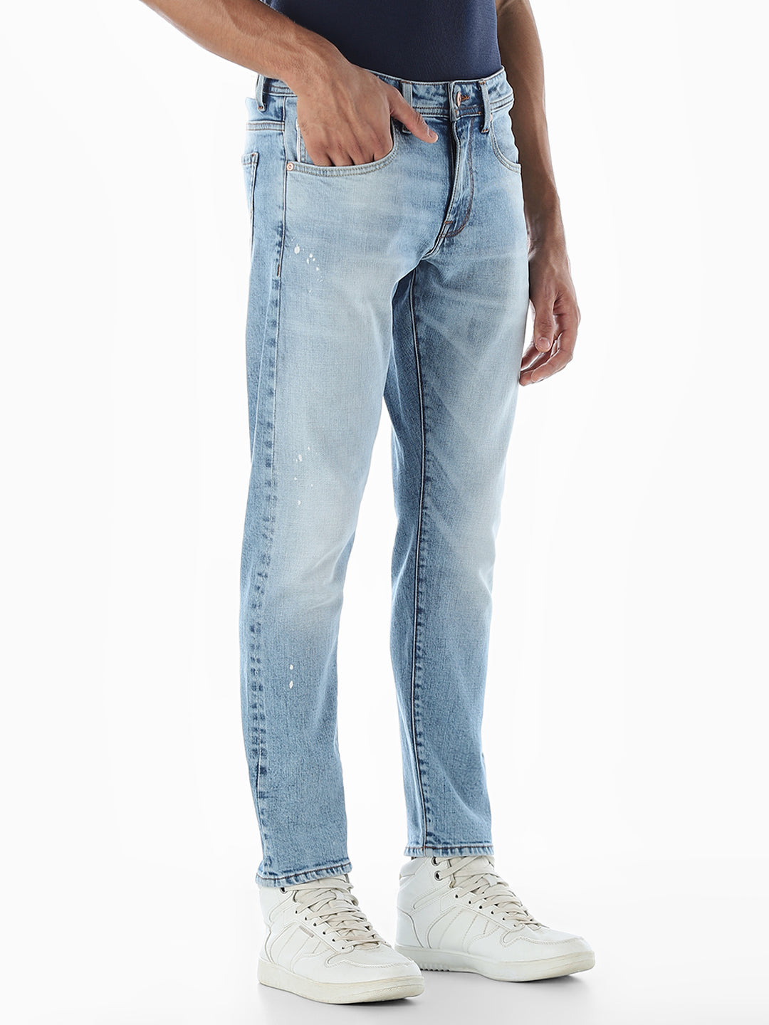 Brak Slim Fit Selvedge Jeans - Light Blue