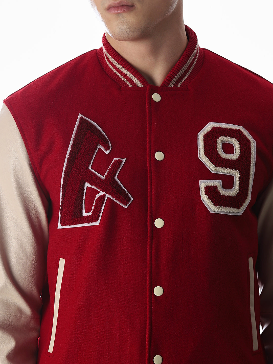 Varsity Colourblocked Bomber Jacket