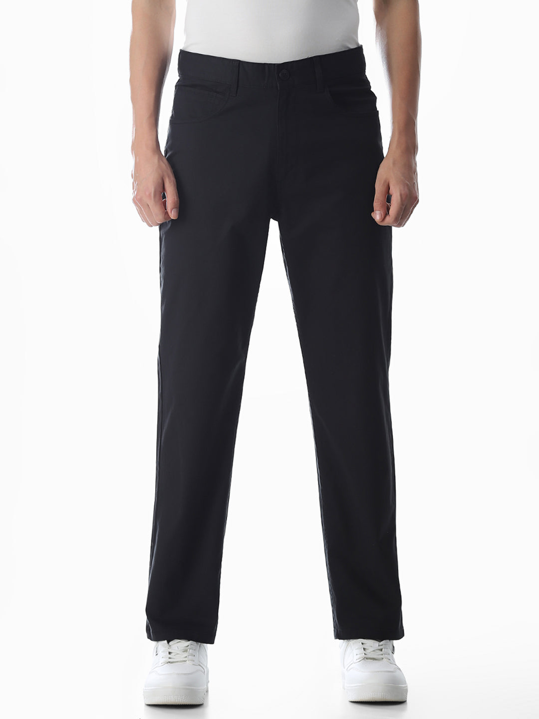 Black 5 Pocket Chinos