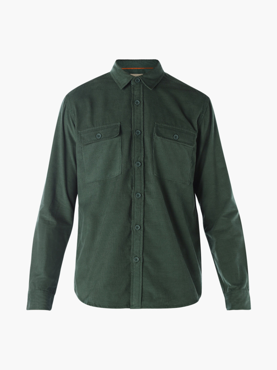Cotton Regular Fit Shirt - Green