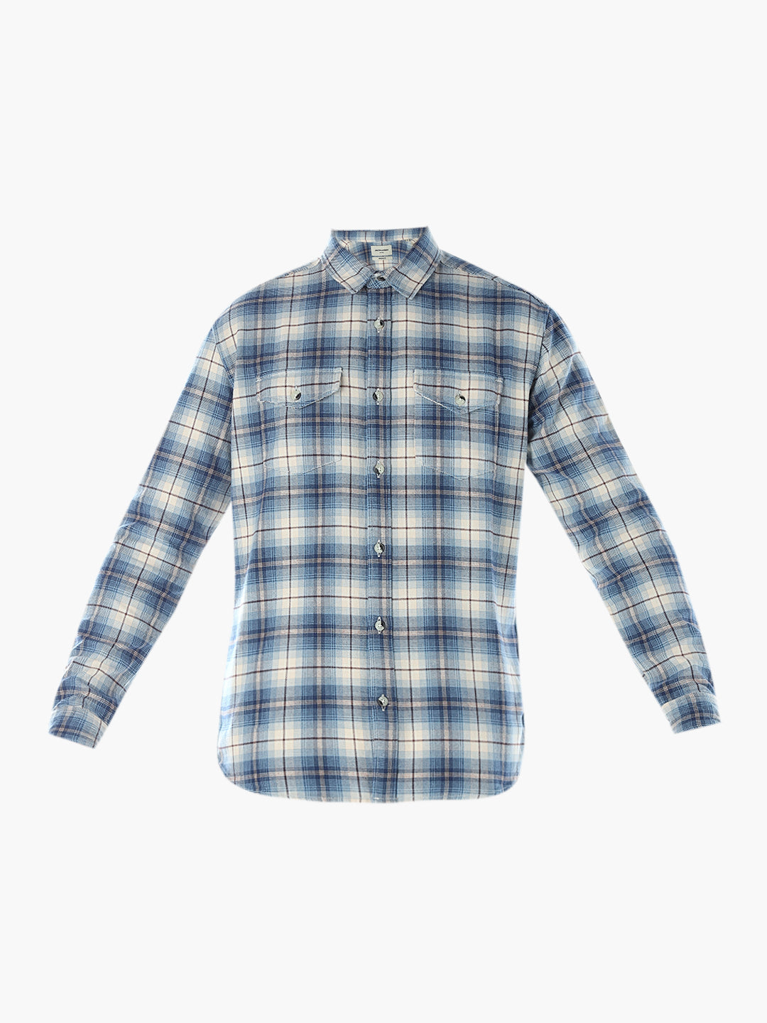 Check Cotton Oversized Shirt