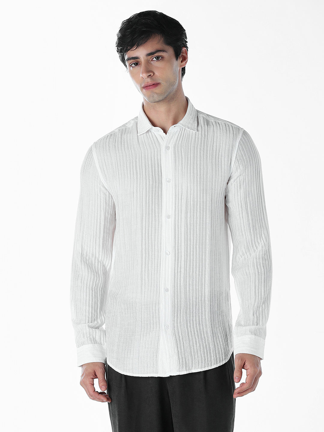 Slim Fit Dobby Shirt