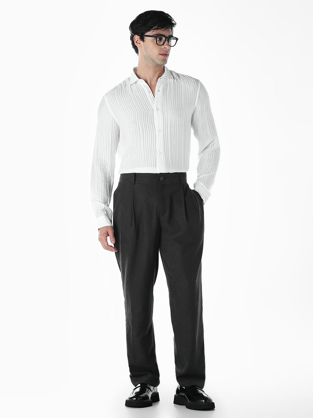 Slim Fit Dobby Shirt