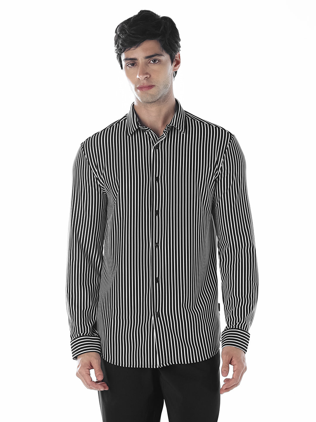 Striped Slim Fit Shirt