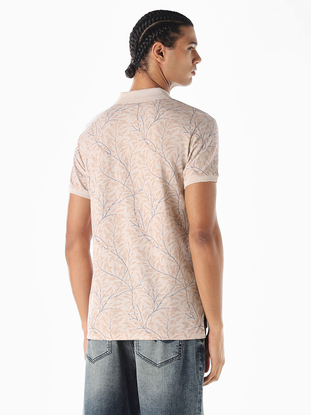 Printed Regular Fit Polo