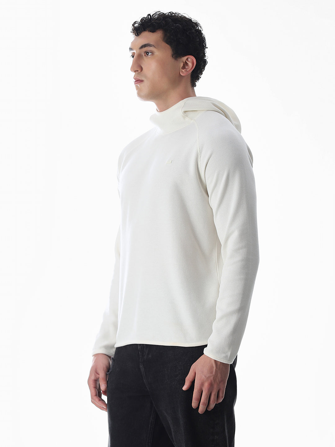 White Hooded Sweatshirt