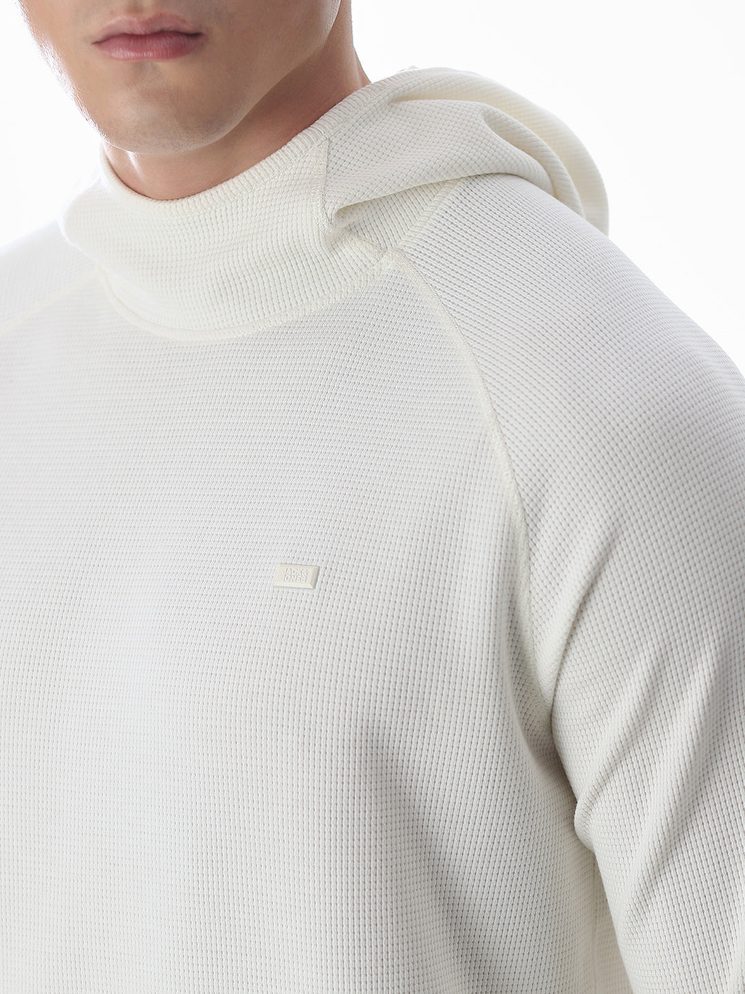 White Hooded Sweatshirt