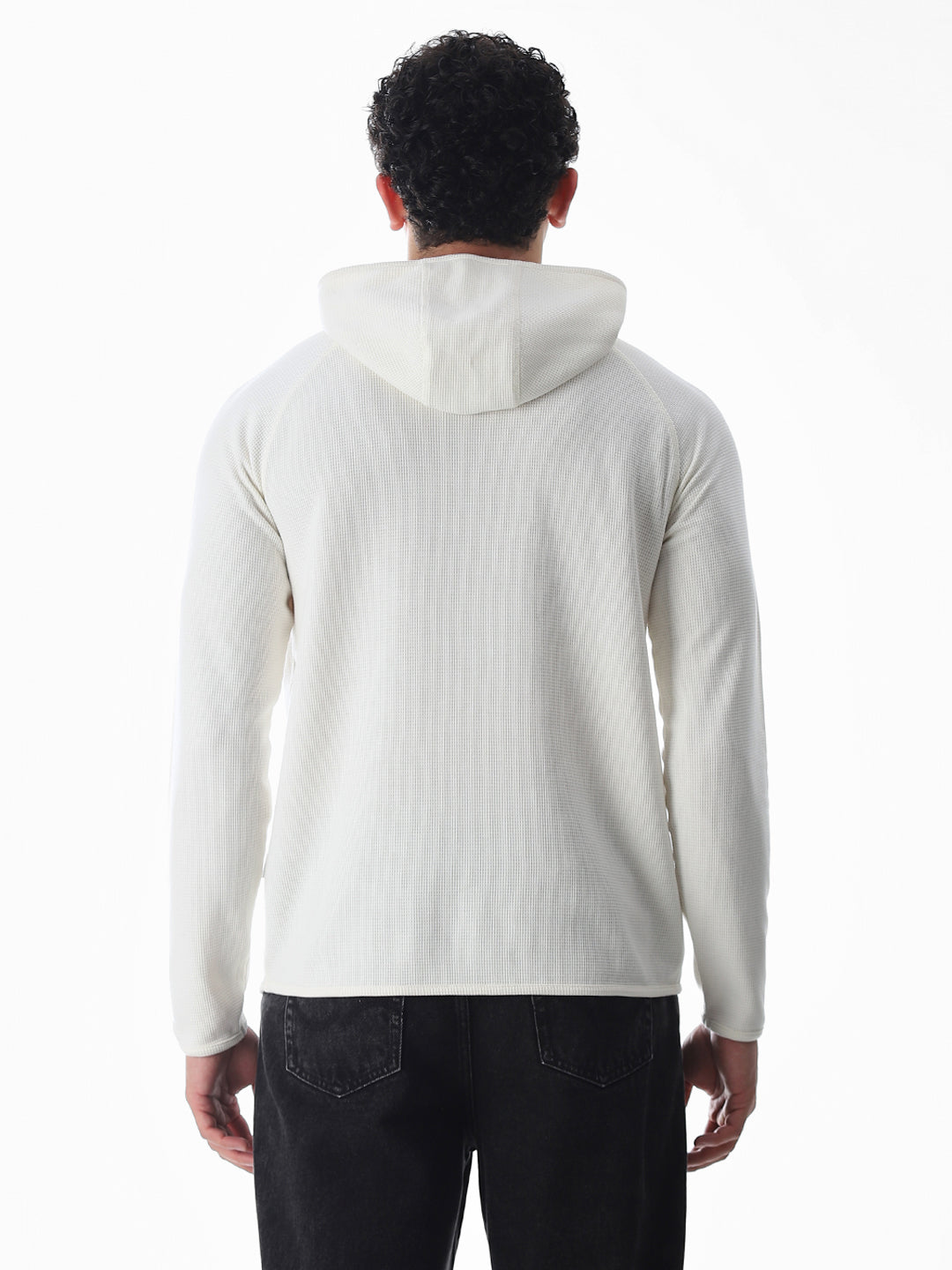 White Hooded Sweatshirt