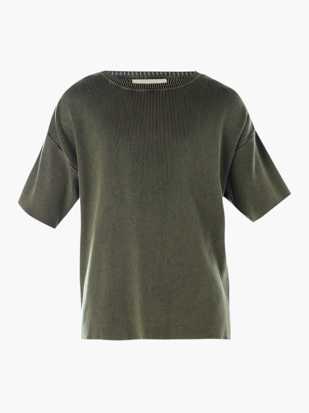 Washed Knitted Oversized T-shirt