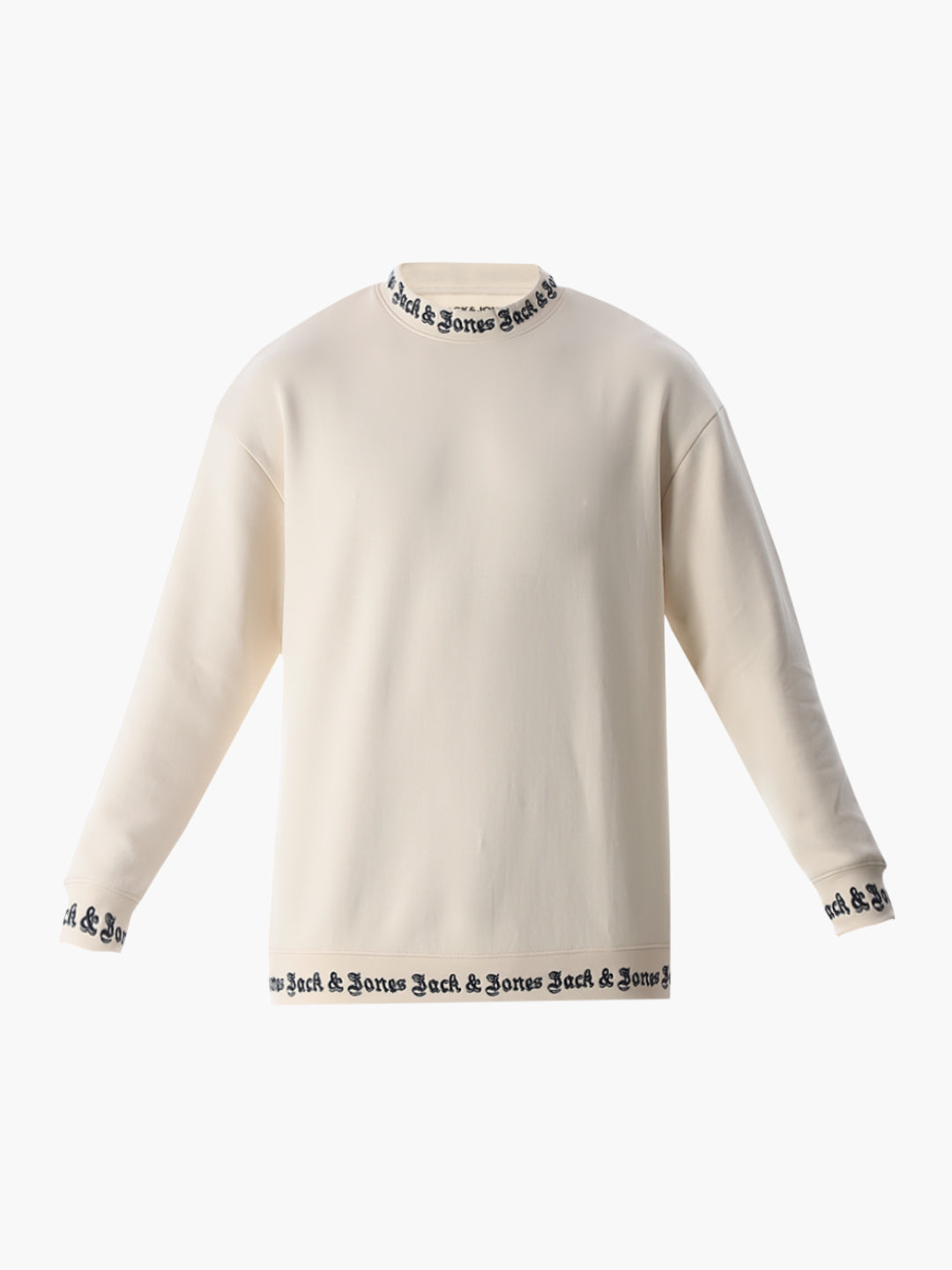 Logo Print Oversized Sweatshirt