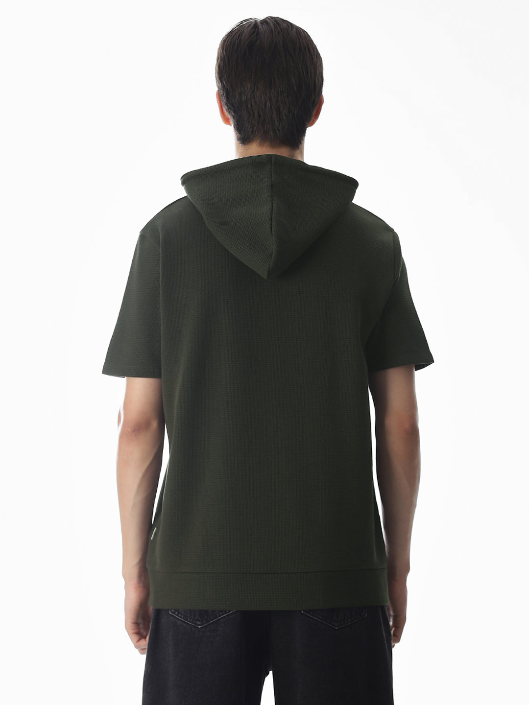 Dark Olive Hooded Sweatshirt