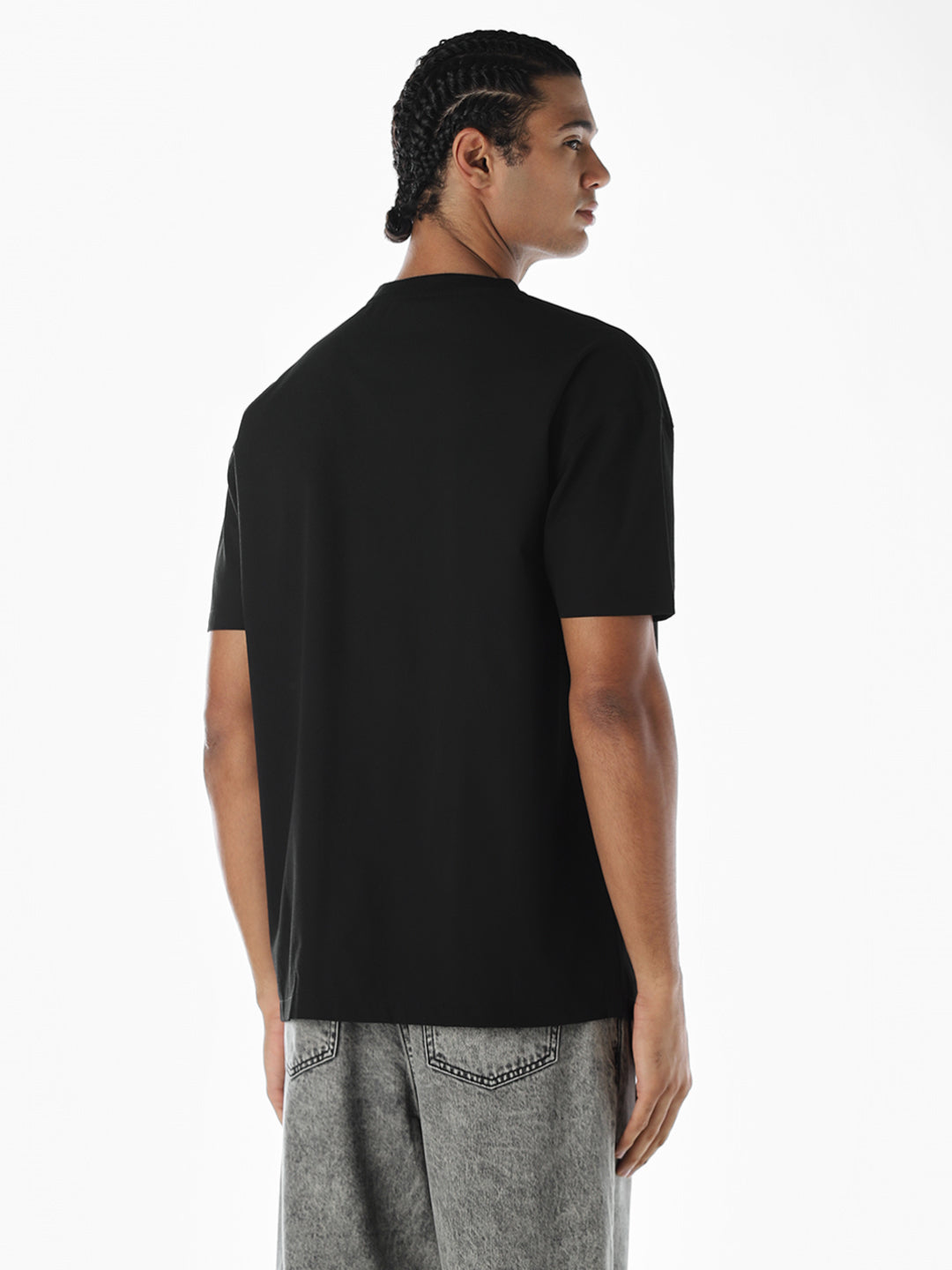 Asymmetric Cotton Oversized T-Shirt