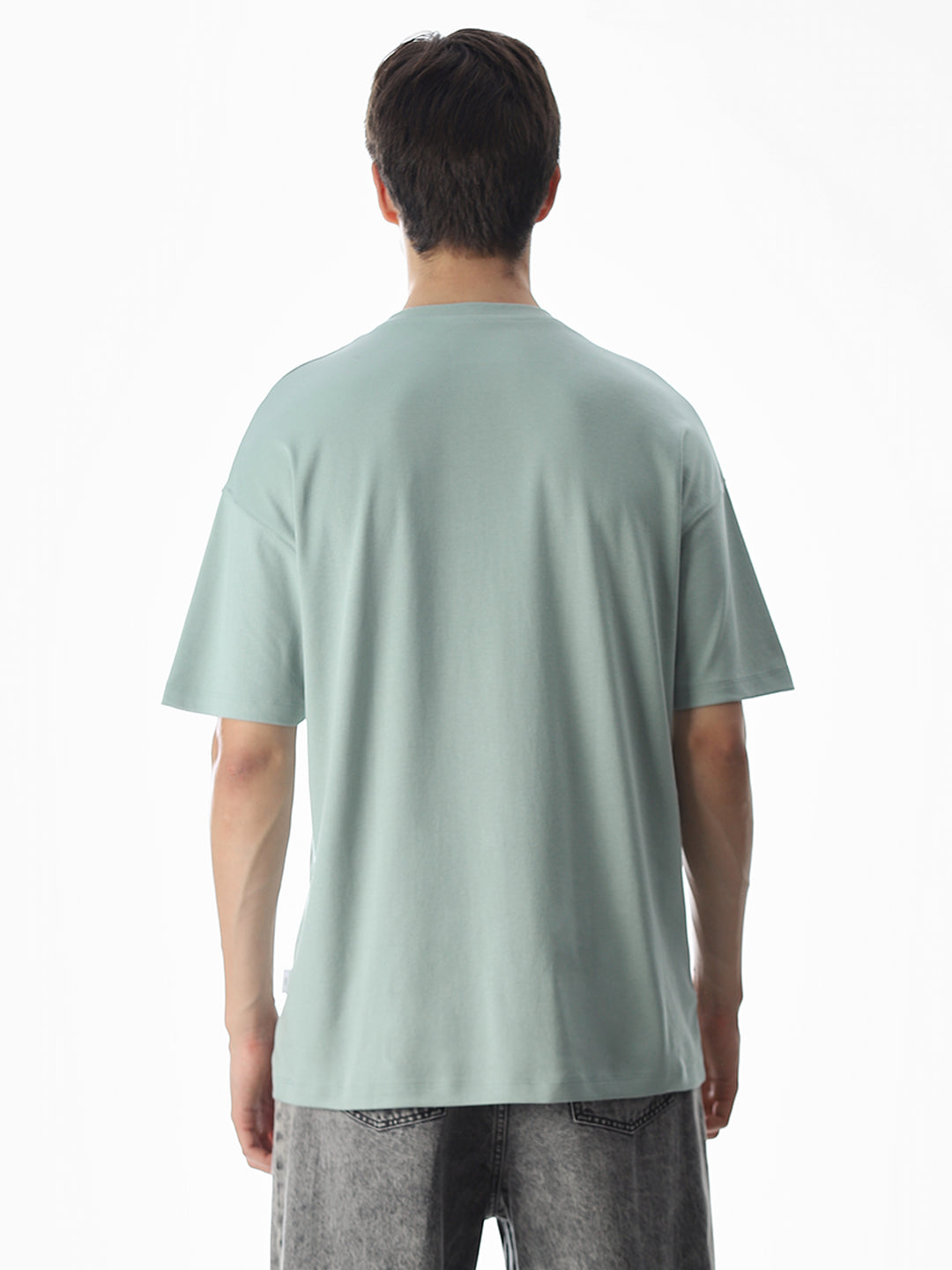 Greeb One-Patch Pocket Oversized T-shirt