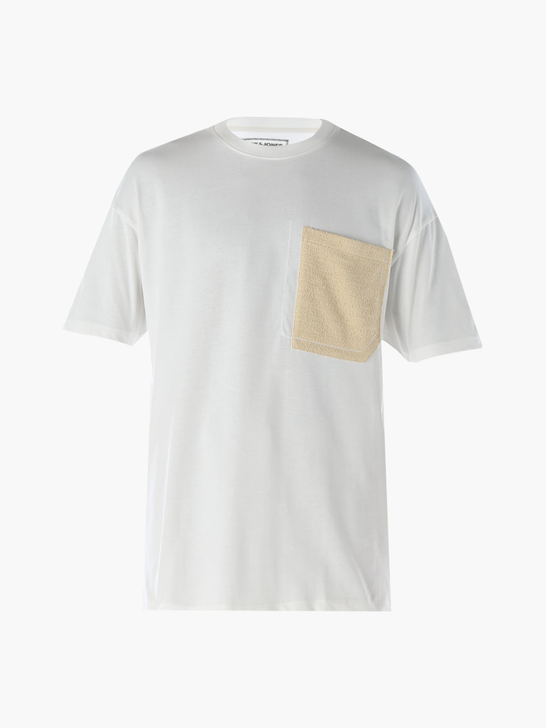 Contrast Pocket Cotton Oversized T-shirt