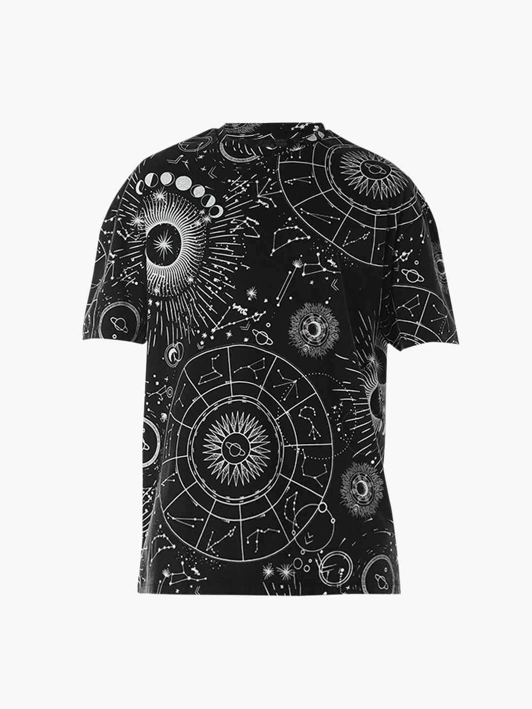 Printed Cotton Crew Neck T-shirt