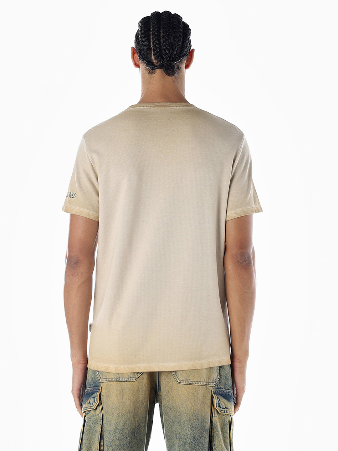 Embroidered Crew Neck T-shirt