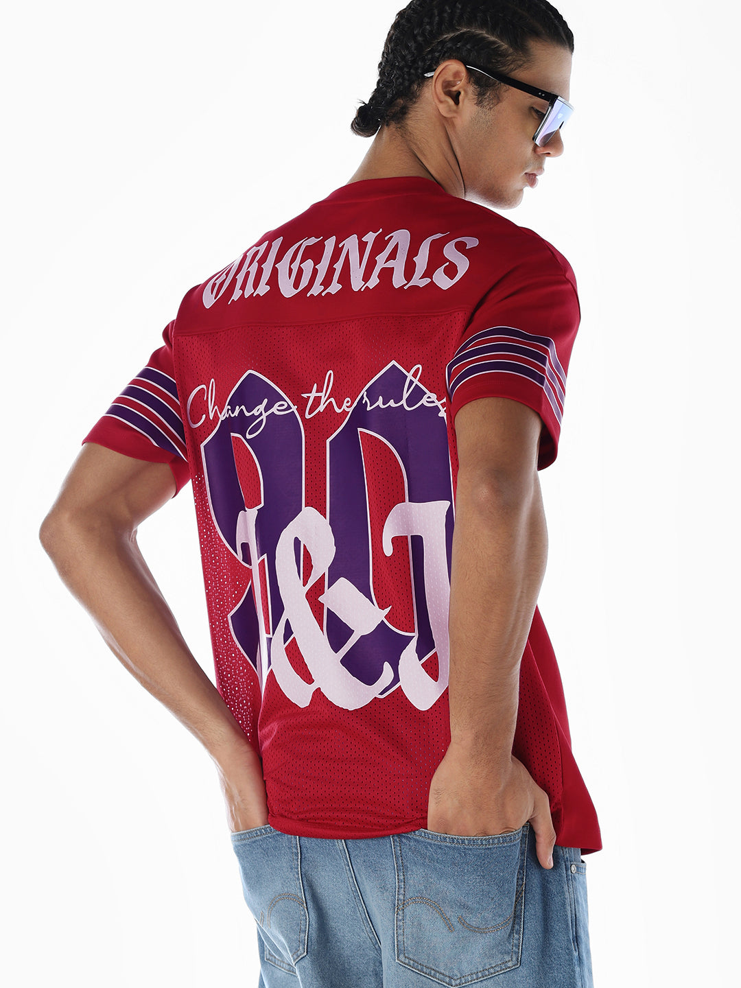 Logo Text Print Oversized T-shirt - XS