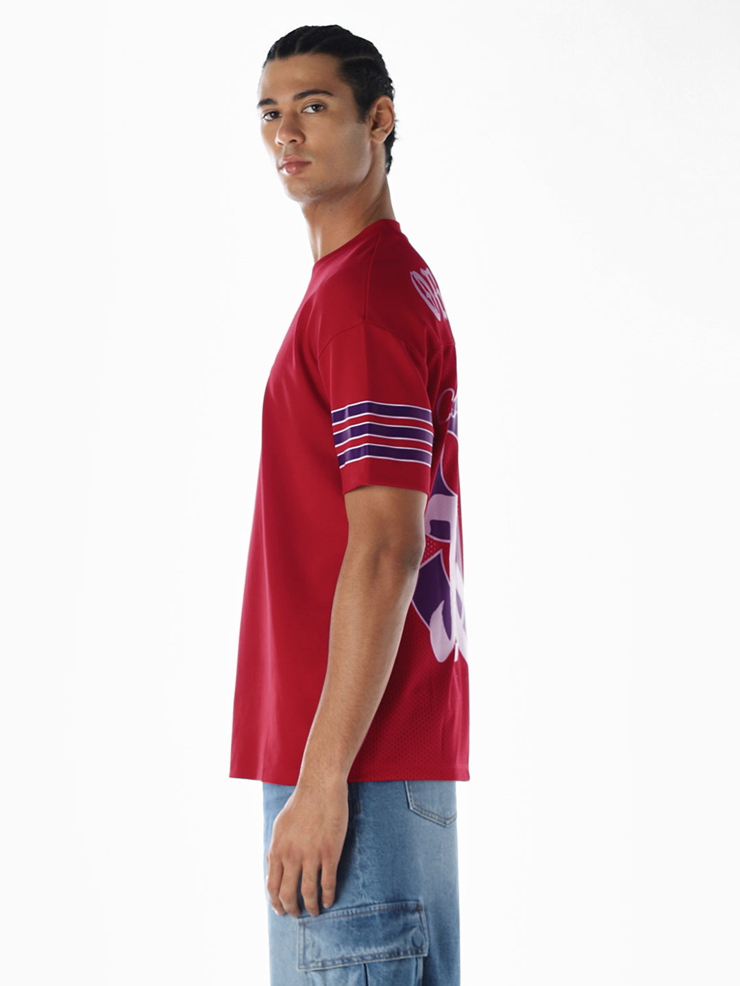 Logo Text Print Oversized T-shirt