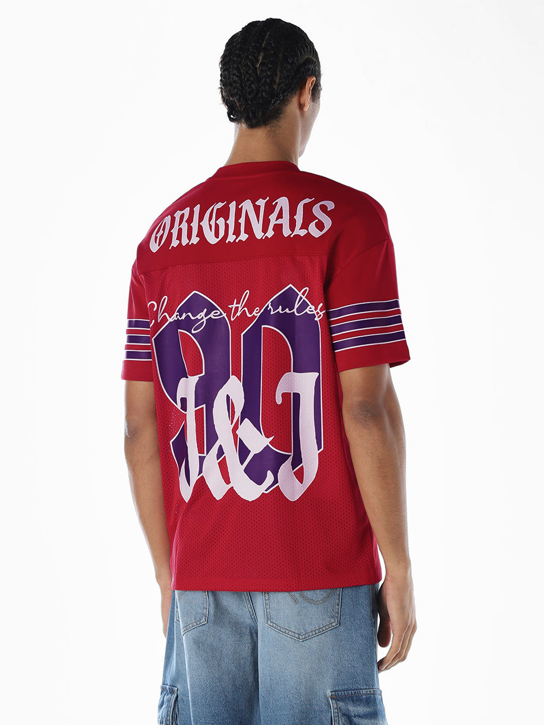 Logo Text Print Oversized T-shirt