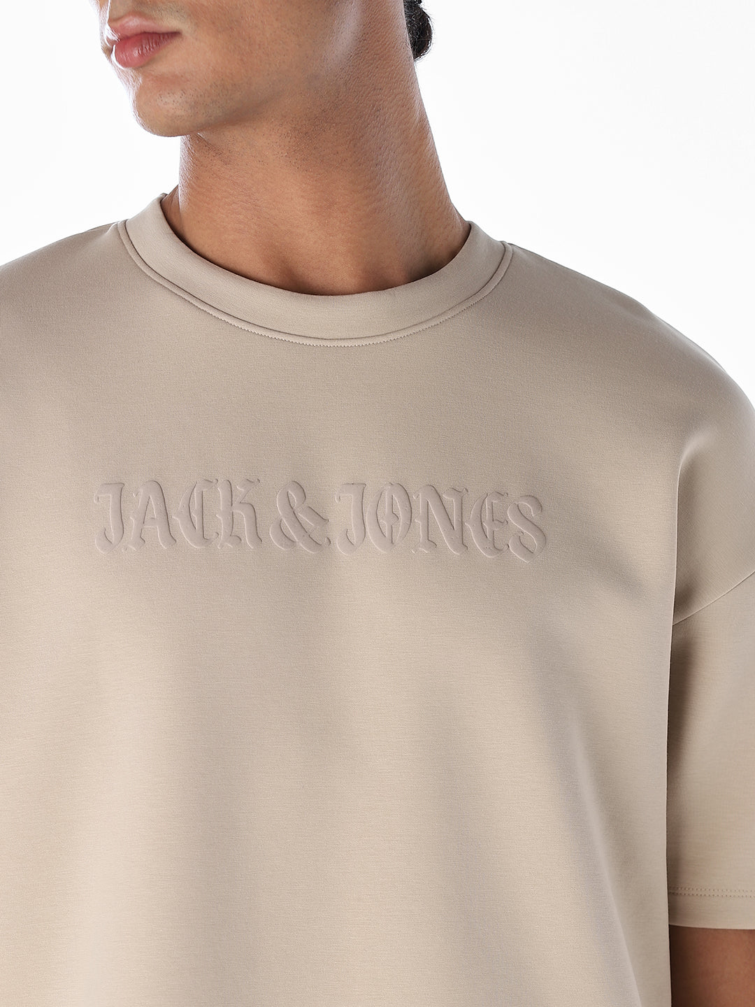 Typography Print Oversized T-shirt