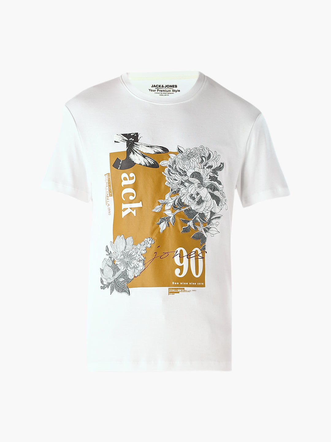 Graphic Print Cotton T-shirt