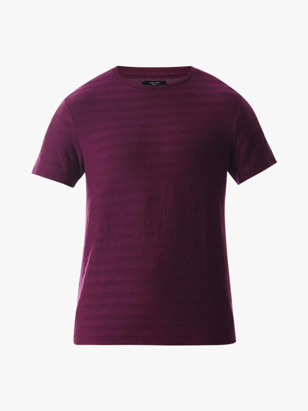 Jacquard Cotton T-shirt