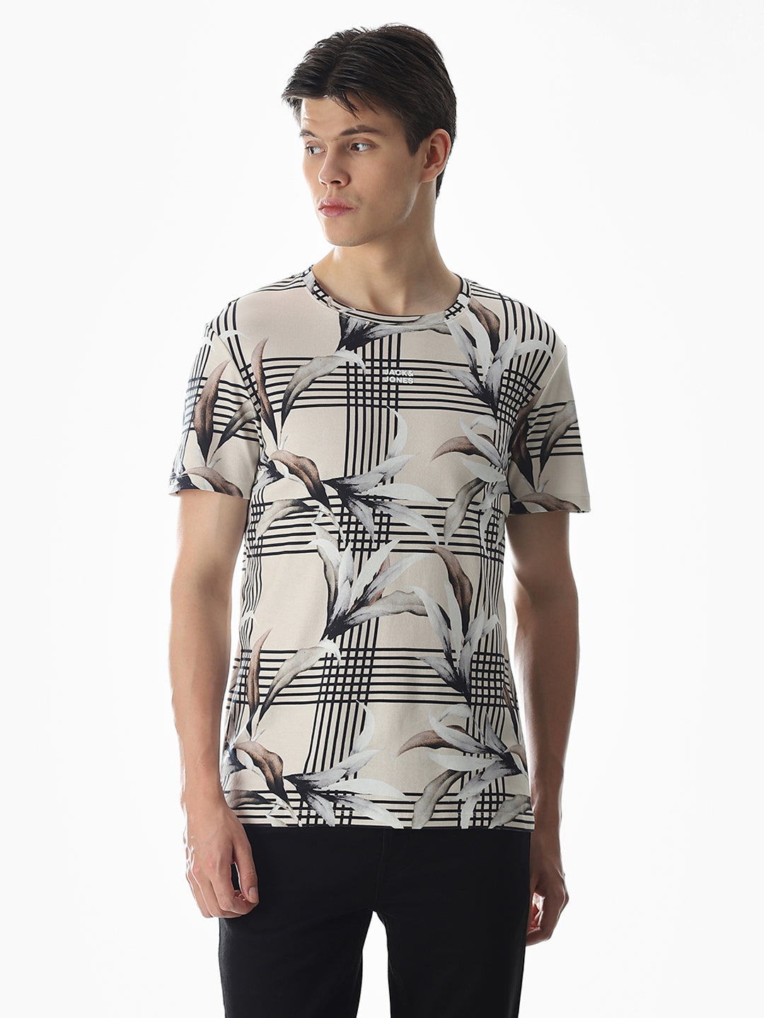Printed Crew Neck T-shirt