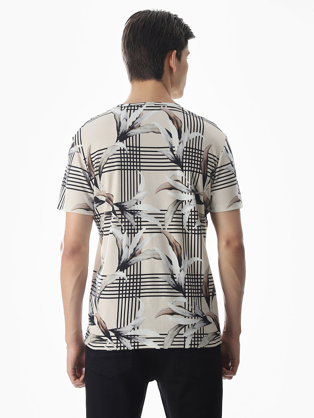 Printed Crew Neck T-shirt
