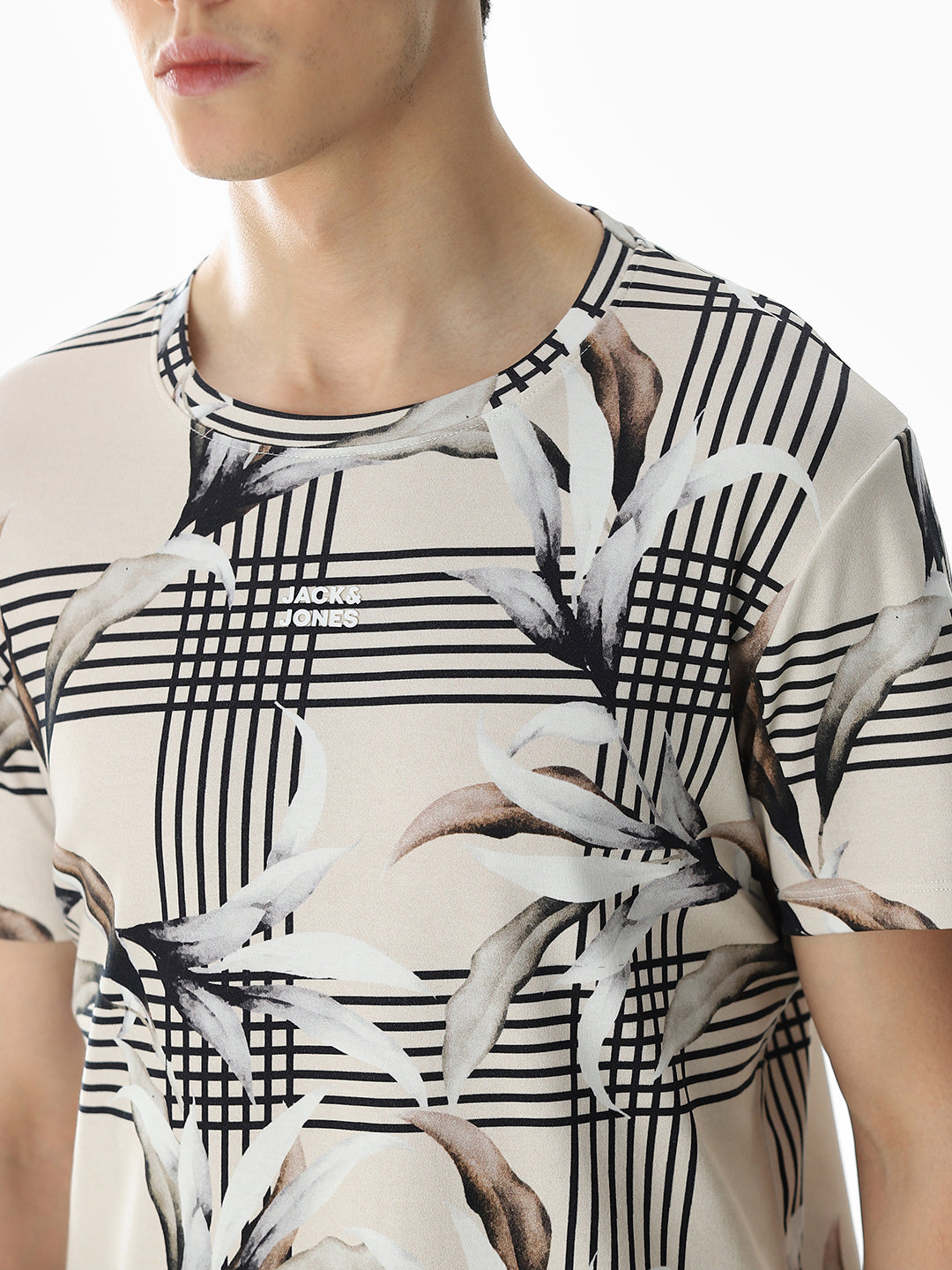 Printed Crew Neck T-shirt